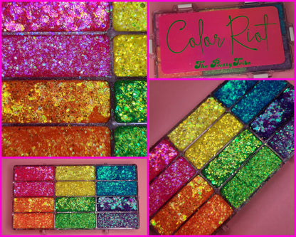 COLOR RIOT PRO PASTE GLITTER PALETTE