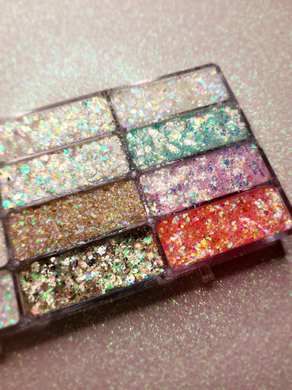 SUGAR RUSH PRO PASTE GLITTER PALETTE